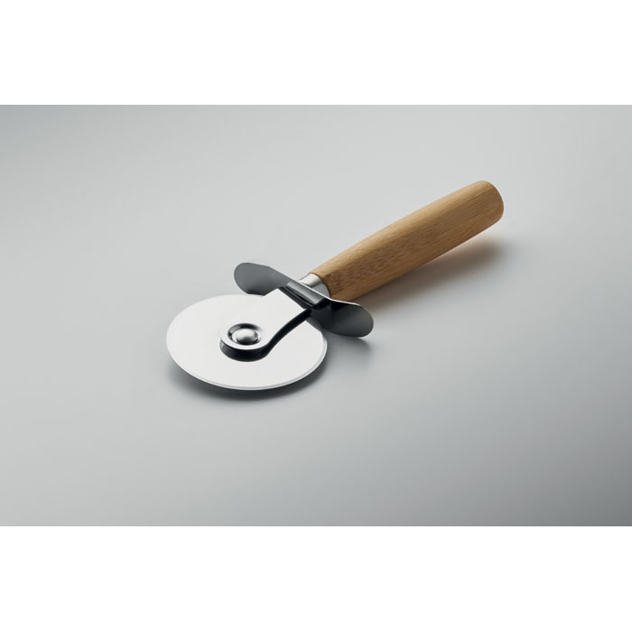 NAPOLITANA Tabla cortador pizza de bambú - Tablas de corte - Regalo Promocional Personalizado - imagen 4