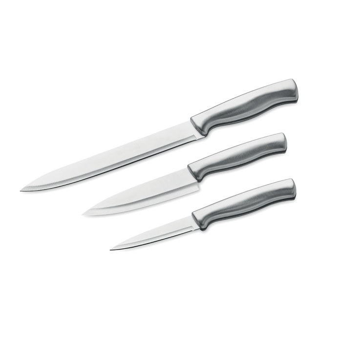 COCINERO Juego de cuchillos 3 piezas - Otros accesorios cocina - Regalo Promocional Personalizado - imagen 4