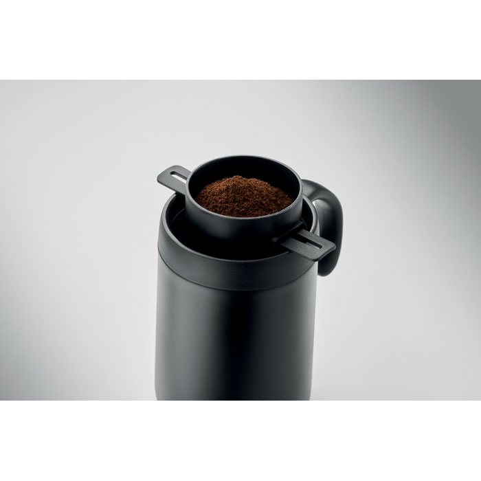 CAFETITO Taza doble pared filtro café - Tazas y vasos personalizados - Regalo Promocional Personalizado - imagen 3
