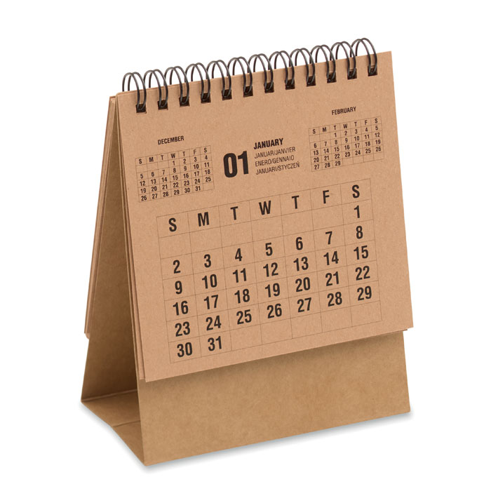 YEARS Calendario sobremesa 4 años - Oficina - Regalo Promocional Personalizado - vista alternativa