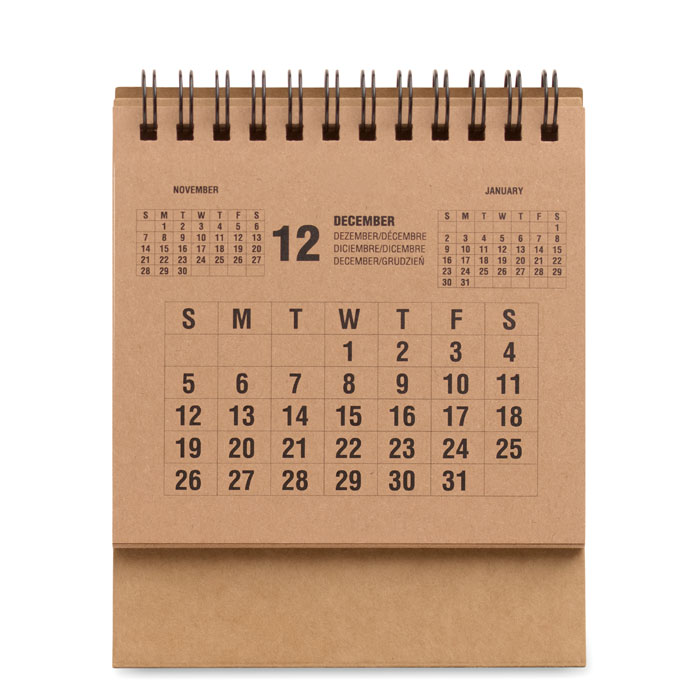 YEARS Calendario sobremesa 4 años - Oficina - Regalo Promocional Personalizado - imagen 5