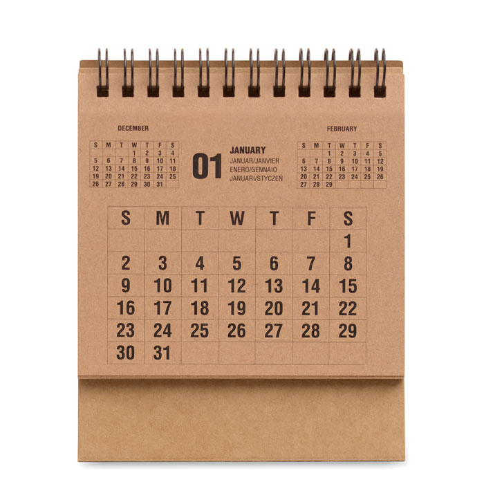 YEARS Calendario sobremesa 4 años - Oficina - Regalo Promocional Personalizado - imagen 6