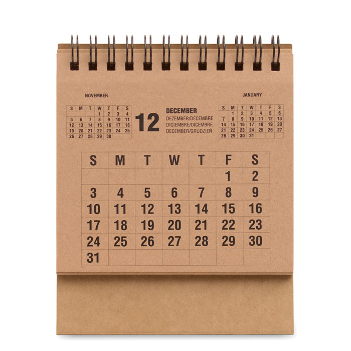 YEARS Calendario sobremesa 4 años - Oficina - Regalo Promocional Personalizado - imagen 7