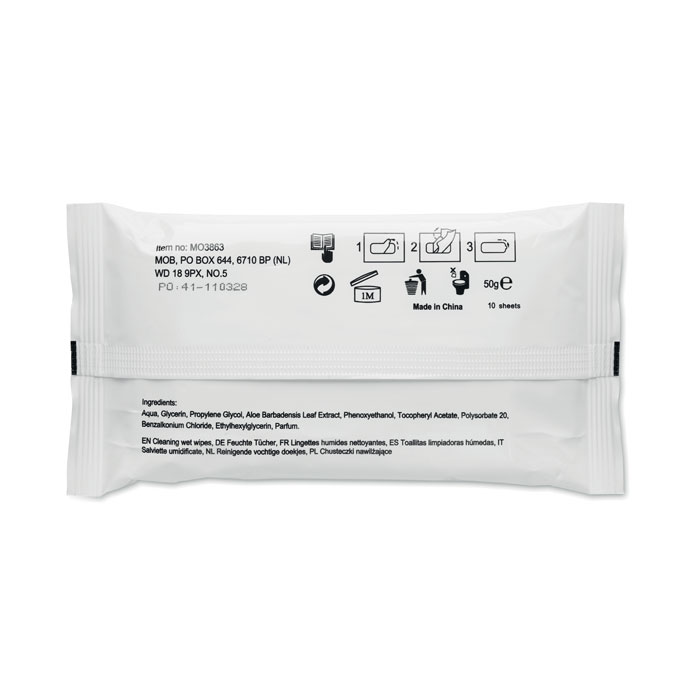 DELLEA Toallitas húmedas - Otros cuidado personal - Regalo Promocional Personalizado - vista alternativa