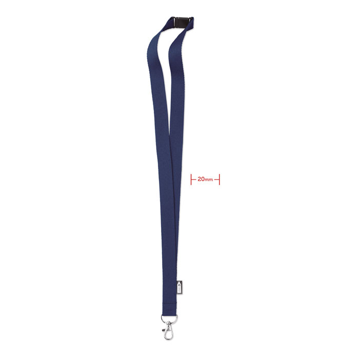 LANY RPET Lanyard de RPET 20 mm - Lanyards y Pulseras - Regalo Promocional Personalizado - imagen 4