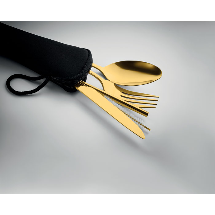 5 SERVICE Set cubiertos acero inoxidable - Otros accesorios cocina - Regalo Promocional Personalizado - imagen 11