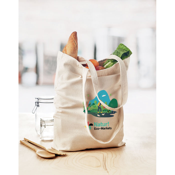 RASSA Bolsa compra canvas 270 gr/m² - Bolsas personalizadas - Regalo Promocional Personalizado - imagen 4