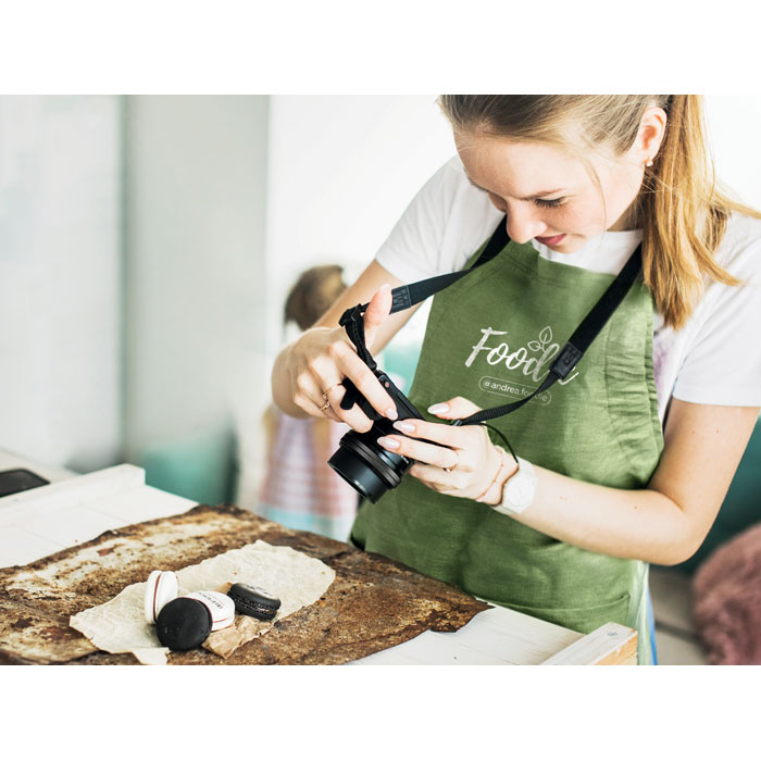 NAIMA APRON Delantal ajustable de cáñamo - Hogar - Regalo Promocional Personalizado - imagen 8