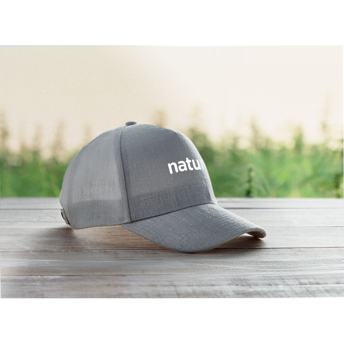 NAIMA CAP GORRA DE CÁÑAMO 5-PANELES 370 - Gorras y sombreros - Regalo Promocional Personalizado - imagen 8
