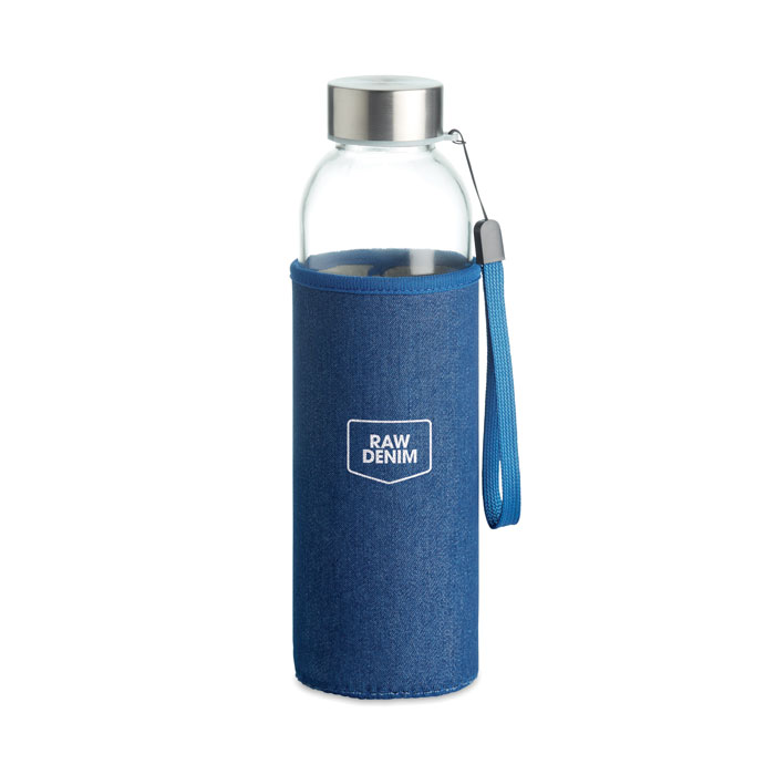 UTAH DENIM Botella cristal con funda 500ml - Tazas y botellas - Regalo Promocional Personalizado - imagen 3
