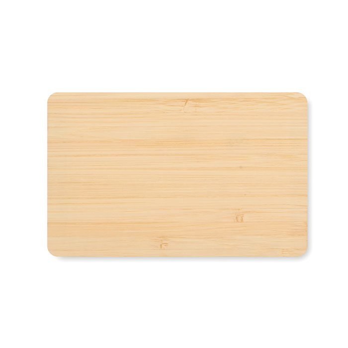 CUSTOS + Tarjeta RFID carcasa bambú - Tecnología - Regalo Promocional Personalizado - imagen 4