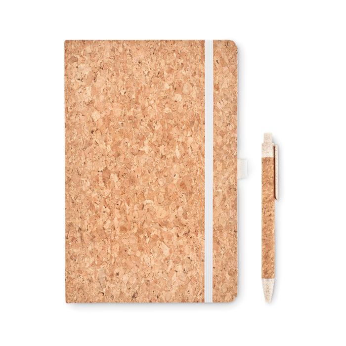 SUBER SET Set libreta bolígrafo corcho - Set de escritura personalizados - Regalo Promocional Personalizado - vista alternativa