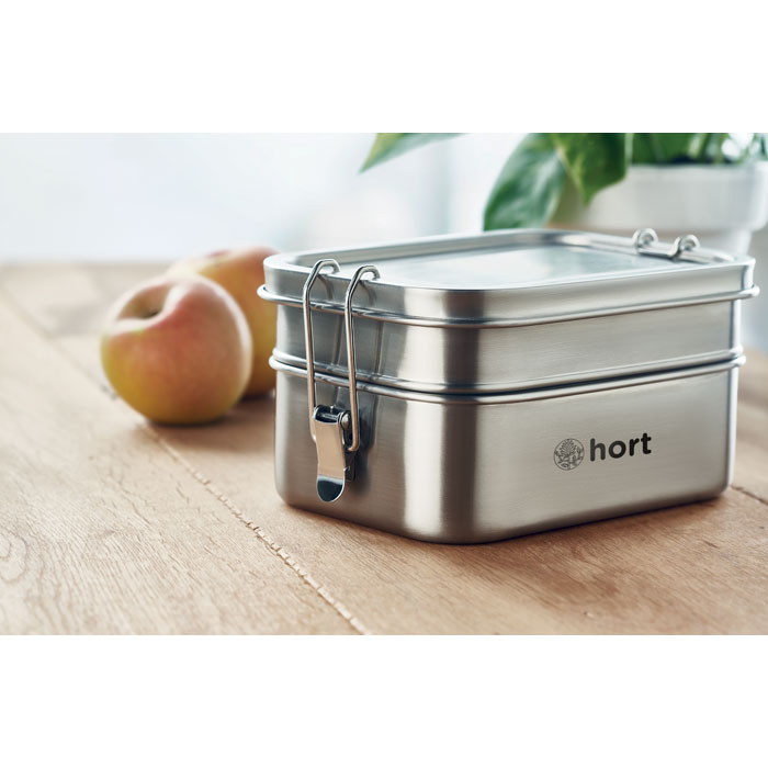 DOUBLE CHAN Fiambrera acero inoxidable - Hogar - Regalo Promocional Personalizado - imagen 6