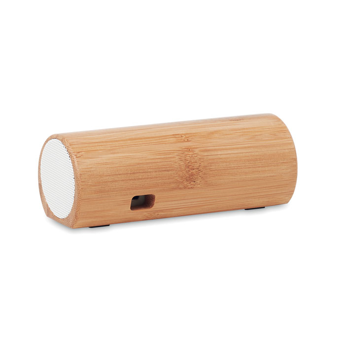 SPEAKBOX Altavoz bambú inalámbrico 2x5W - Tecnología - Regalo Promocional Personalizado - vista alternativa