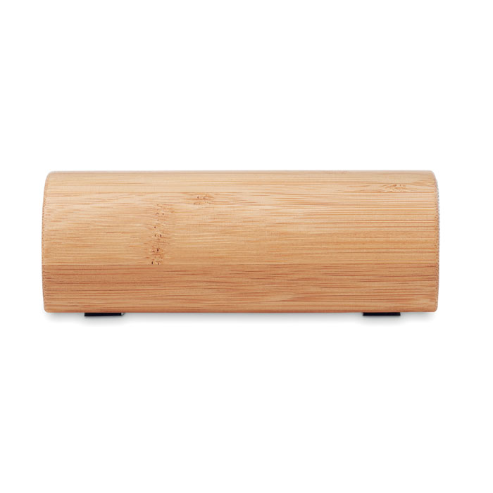 SPEAKBOX Altavoz bambú inalámbrico 2x5W - Tecnología - Regalo Promocional Personalizado - imagen 3