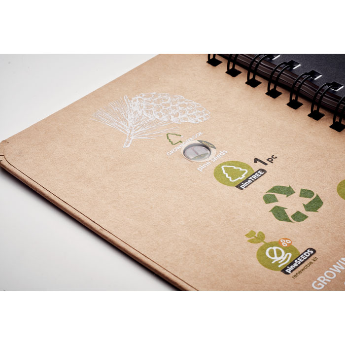 GROWNOTEBOOK™ Libreta pino - Oficina - Regalo Promocional Personalizado - imagen 8
