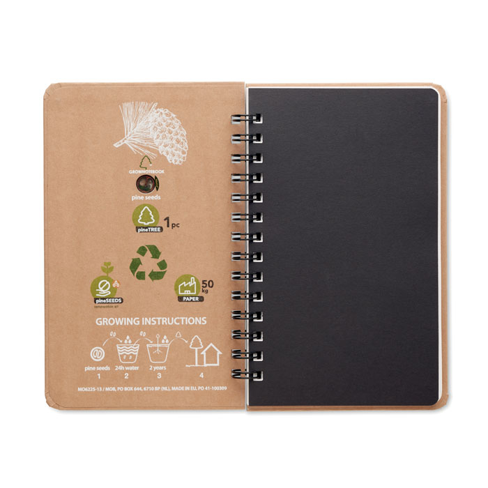 GROWNOTEBOOK™ Libreta pino - Oficina - Regalo Promocional Personalizado - imagen 6