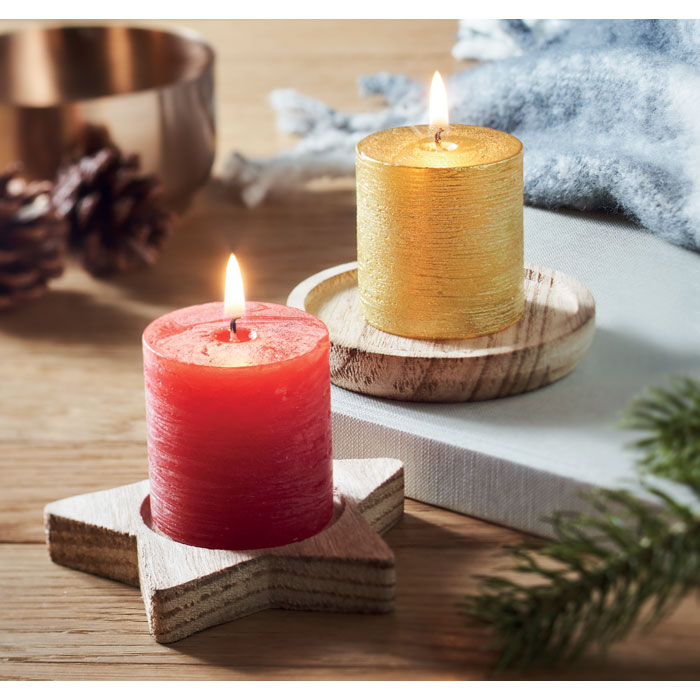PENTAS Porta velas madera - Velas personalizadas - Regalo Promocional Personalizado - imagen 9