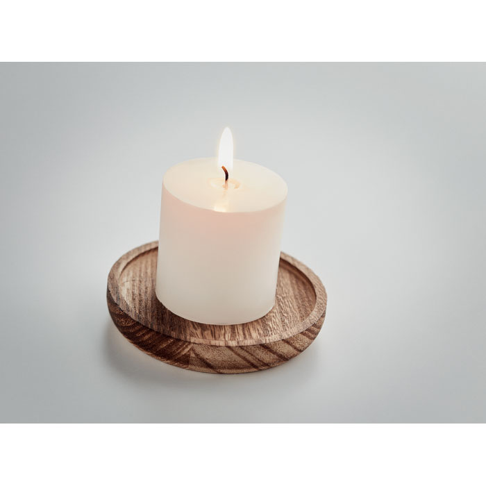 PENTAS Porta velas madera - Velas personalizadas - Regalo Promocional Personalizado - imagen 5