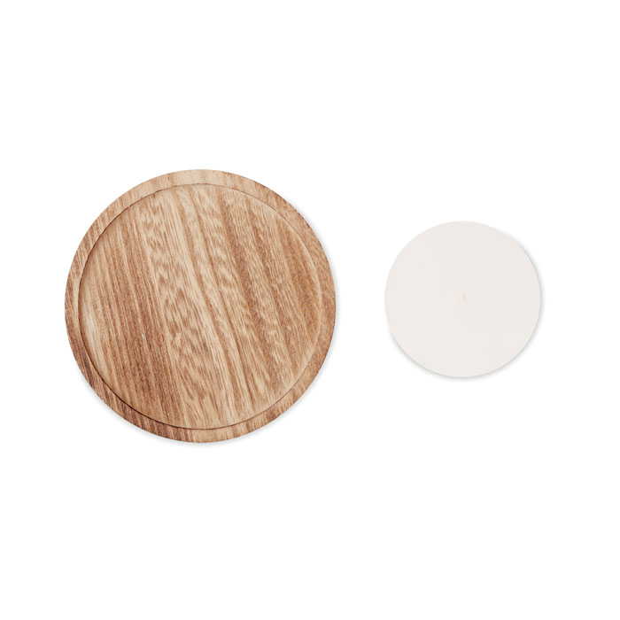 PENTAS Porta velas madera - Velas personalizadas - Regalo Promocional Personalizado - vista alternativa