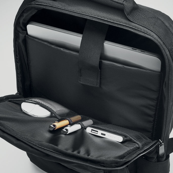 SINGAPORE Mochila portátil 300D RPET - Mochilas personalizadas - Regalo Promocional Personalizado - imagen 5