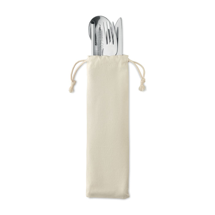 CUSTA SET Set de cubiertos acero inox. - Otros accesorios cocina - Regalo Promocional Personalizado - vista alternativa