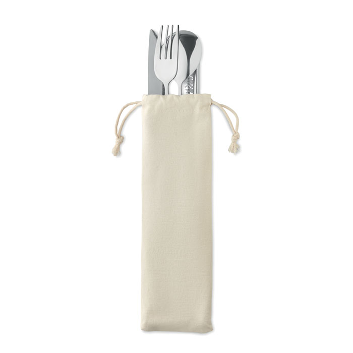 CUSTA SET Set de cubiertos acero inox. - Otros accesorios cocina - Regalo Promocional Personalizado - imagen 3