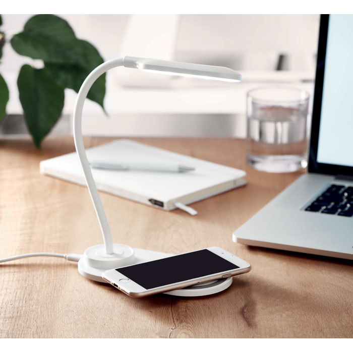 SATURN Lampara sobremesa cargador 10W - Tecnología - Regalo Promocional Personalizado - imagen 4