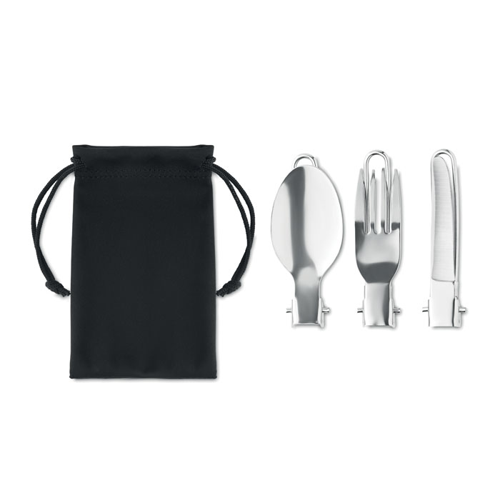 STAPI SET Set cubiertos camping 3 pcs - Verano - Regalo Promocional Personalizado - vista alternativa
