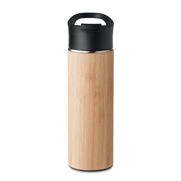 NANDA Botella bambú doble pared - Termos personalizados - Regalo Promocional Personalizado - imagen 3