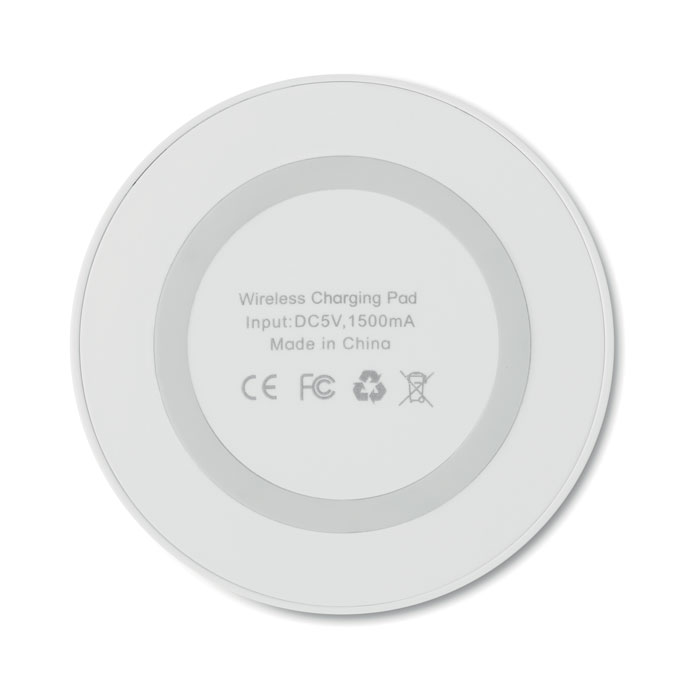 WIRELESS PLATO + Cargador inalámbrico pequeño - Tecnología - Regalo Promocional Personalizado - imagen 2