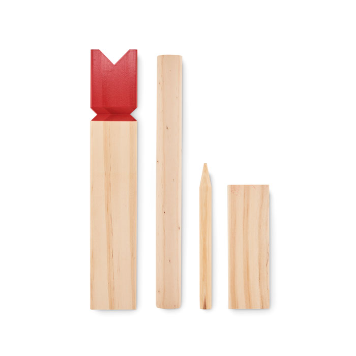 KING Juego de madera de pino - Verano - Regalo Promocional Personalizado - vista alternativa