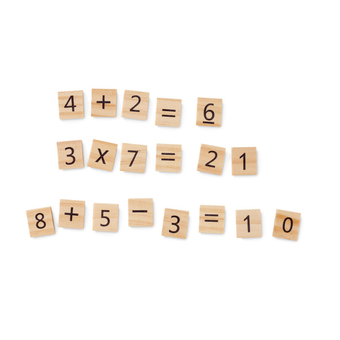 EDUCOUNT Juego educativo de madera - Niños y Juegos - Regalo Promocional Personalizado - vista alternativa