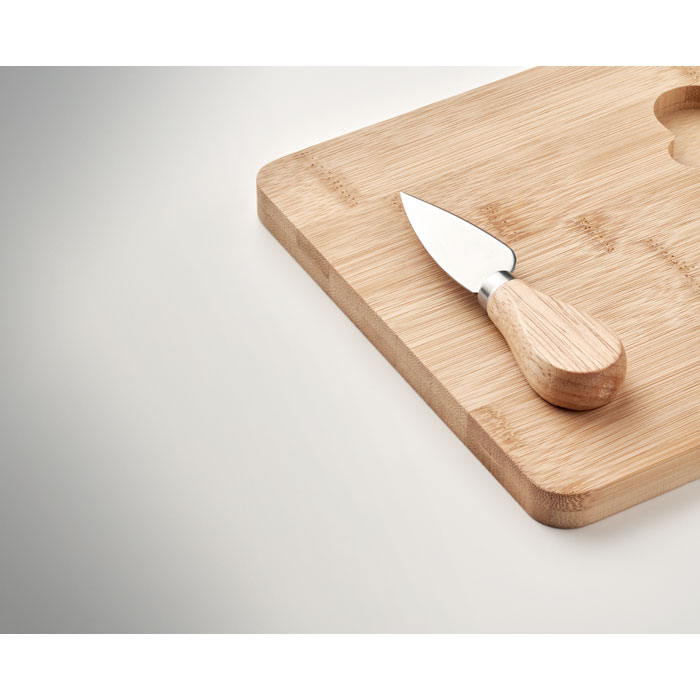 DARFIELD Tabla para cortar de bambú - Tablas de corte - Regalo Promocional Personalizado - imagen 6