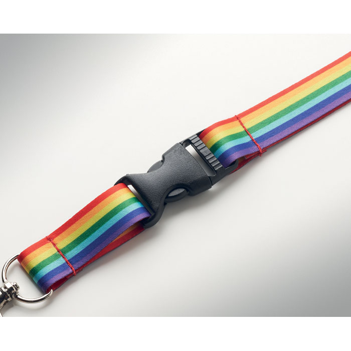 BOWYARD Lanyard RPET rainbow - Lanyards y Pulseras - Regalo Promocional Personalizado - imagen 5