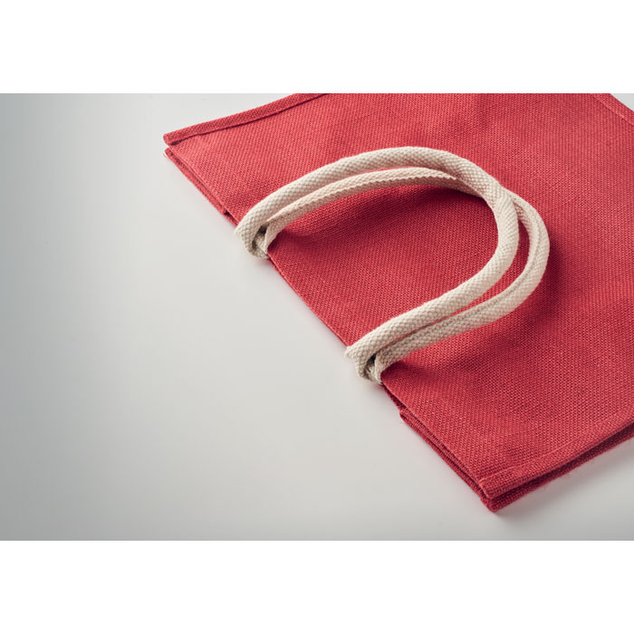 AURA Bolsa de yute y asas algodón - Verano - Regalo Promocional Personalizado - imagen 7