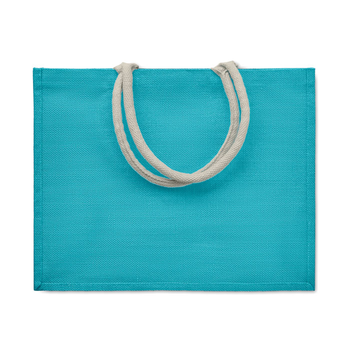 AURA Bolsa de yute y asas algodón - Verano - Regalo Promocional Personalizado - imagen 9