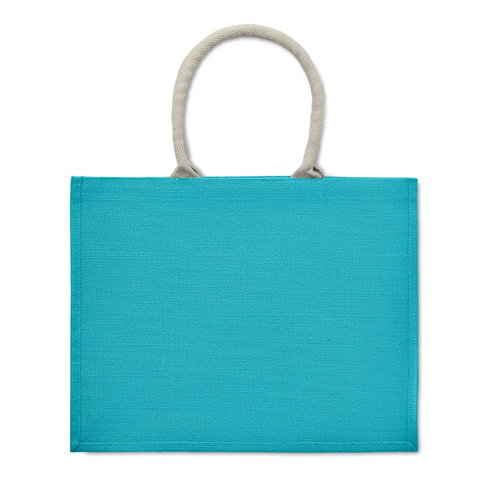 AURA Bolsa de yute y asas algodón - Verano - Regalo Promocional Personalizado - imagen 10
