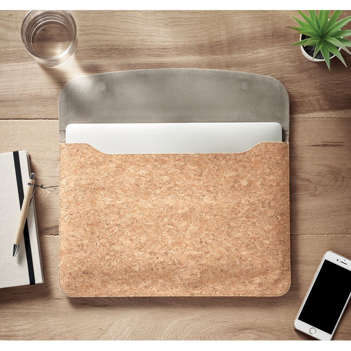 GRACE Bolsa de corcho para portátil - Fundas para portátil - Regalo Promocional Personalizado - imagen 5