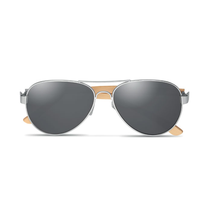 HONIARA Gafas de sol de bambú en bolsa - Verano - Regalo Promocional Personalizado - imagen 3