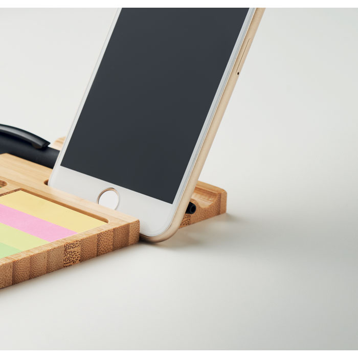 TREVIS Set sobremesa bambú - Tecnología - Regalo Promocional Personalizado - imagen 6