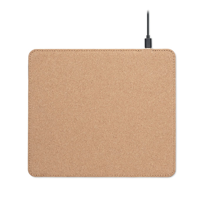 WIRELESS MATTY Alfombrilla corcho cargador 15W - Tecnología - Regalo Promocional Personalizado - imagen 4