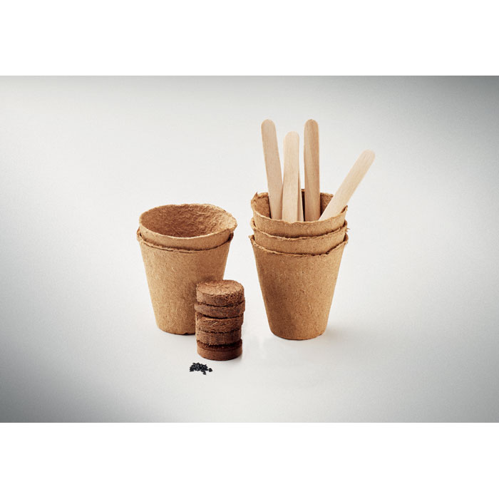 FLOWERS Kit de cultivo de flores - Jardín - Regalo Promocional Personalizado - imagen 5