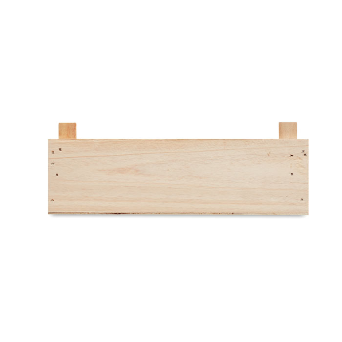 STRAWBERRY Kit de fresas en caja madera - Jardín - Regalo Promocional Personalizado - imagen 5