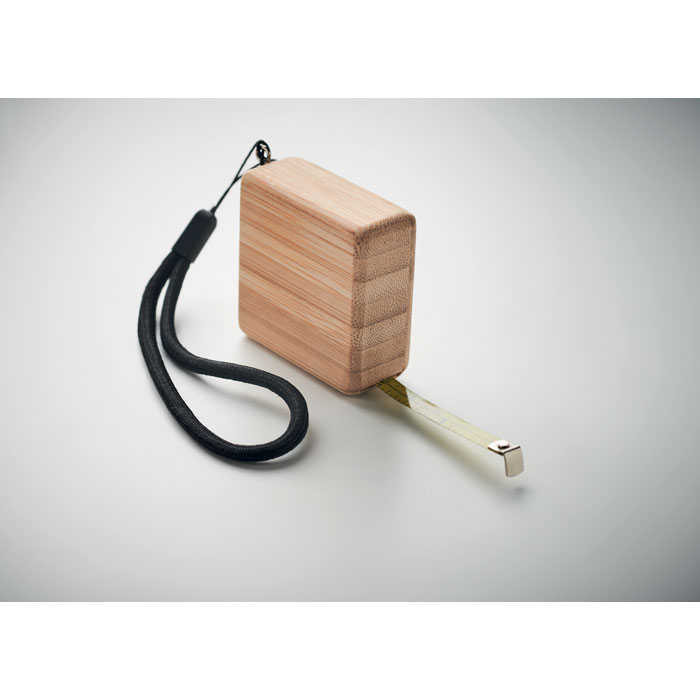 SOKUTEI Cinta métrica de bambú 1m - Herramientas, bricolaje y automóvil - Regalo Promocional Personalizado - imagen 5