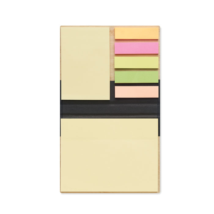 VISIONBAM Notas adhesivas en funda bambú - Oficina - Regalo Promocional Personalizado - vista alternativa