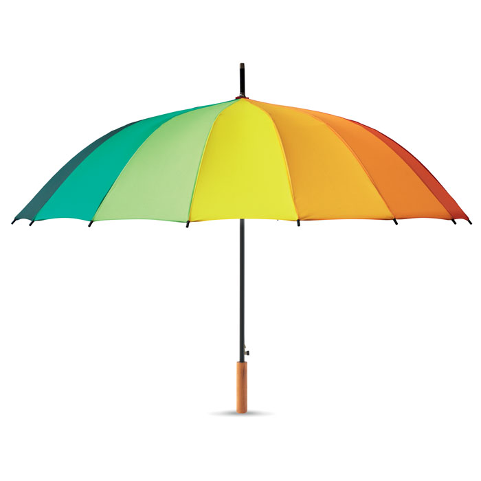 BOWBRELLA Paraguas rainbow 27 pulgadas - Paraguas personalizados - Regalo Promocional Personalizado - imagen 4