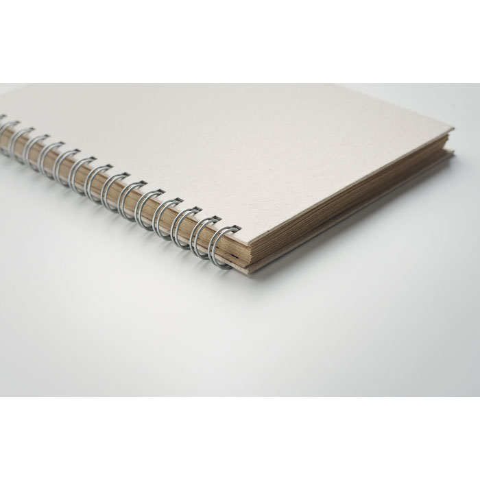 GRASS BOOK Libreta anillas A5 papel hierba - Oficina - Regalo Promocional Personalizado - imagen 8