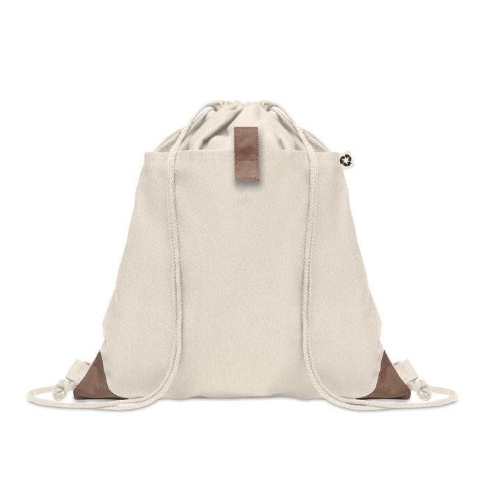 PANDA BAG Bolsa cuerdas algodón reciclado - Mochilas personalizadas - Regalo Promocional Personalizado - imagen 6