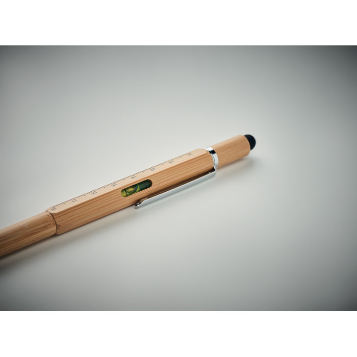 TOOLBAM Bolígrafo bambú nivel - Escritura - Regalo Promocional Personalizado - imagen 8
